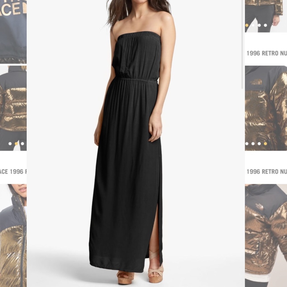 Red Splendid maxi dress size large